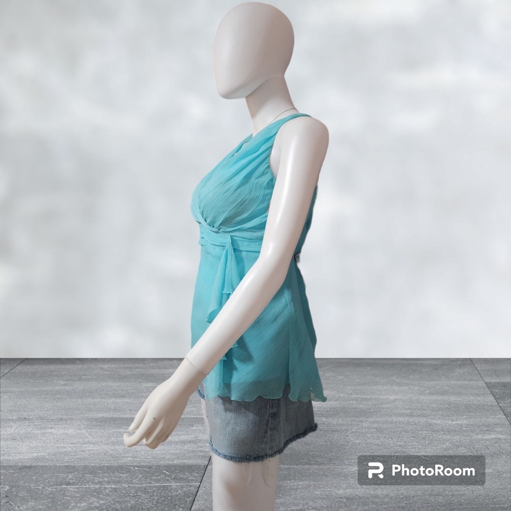 Teal Dress Tank Top